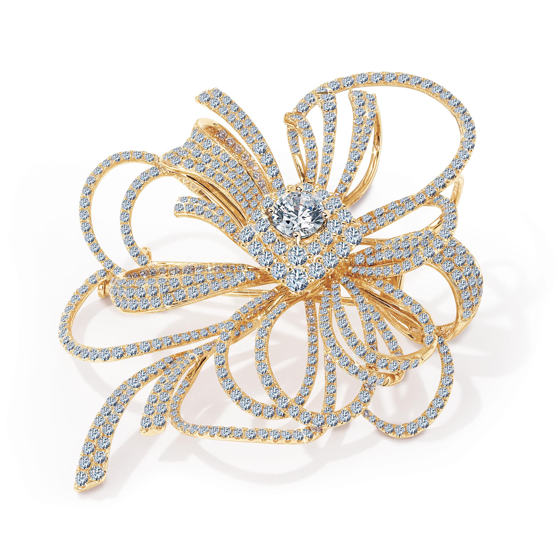 Diamond Brooch