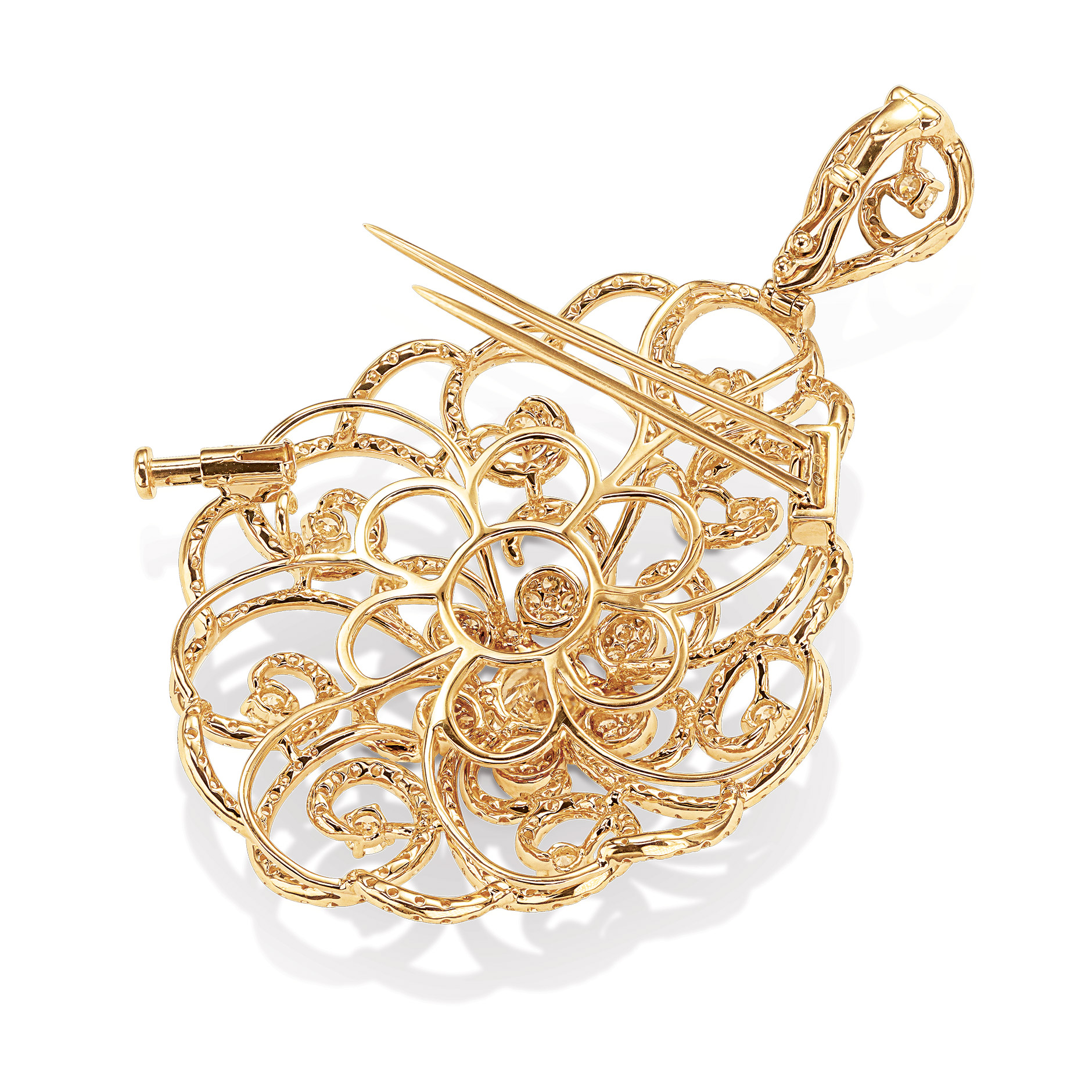 Diamond Brooch